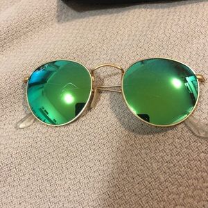 Round Metal Ray Bans (polarized)